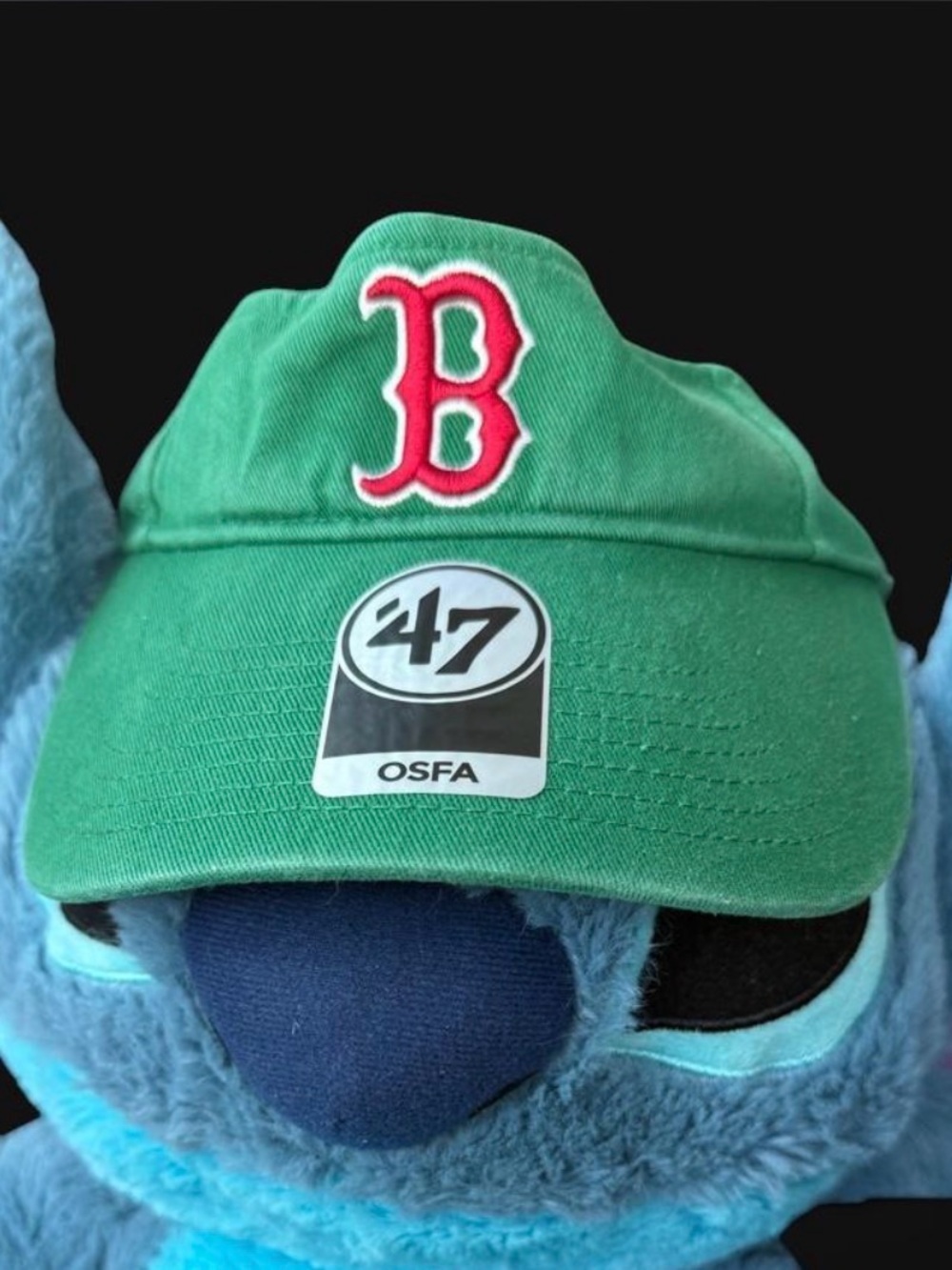 NWT KIDS’ Green Boston Red Sox Visor - OSFA
